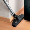 The Miele Complete C3 Kona includes a swiveling parquet floor brush