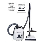 Airbelt K3 Premium Cannister Vacuum - White